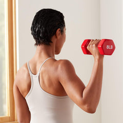 Amazon Basics Vinyl Coated Dumbbell Hand Weights