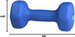 Amazon Basics Neoprene Dumbbell Hand Weights